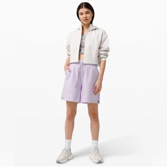 NWT Lululemon All Yours HR Short 7" in Lavender Dew - Picture 2 of 5